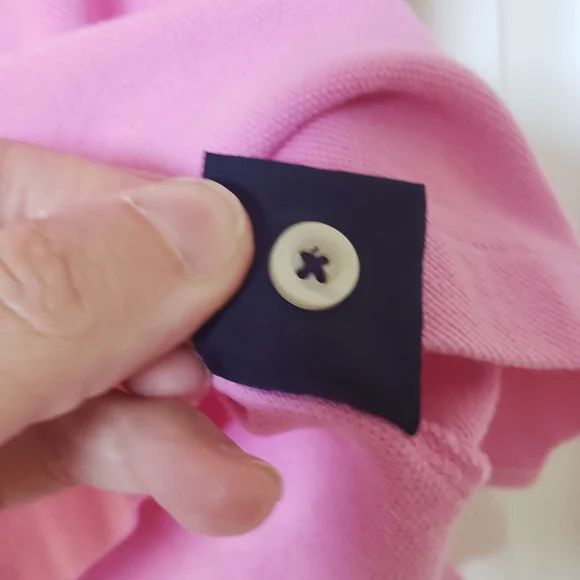 Ralph Lauren Pink Skinny Polo Shirt - Picture 6 of 10